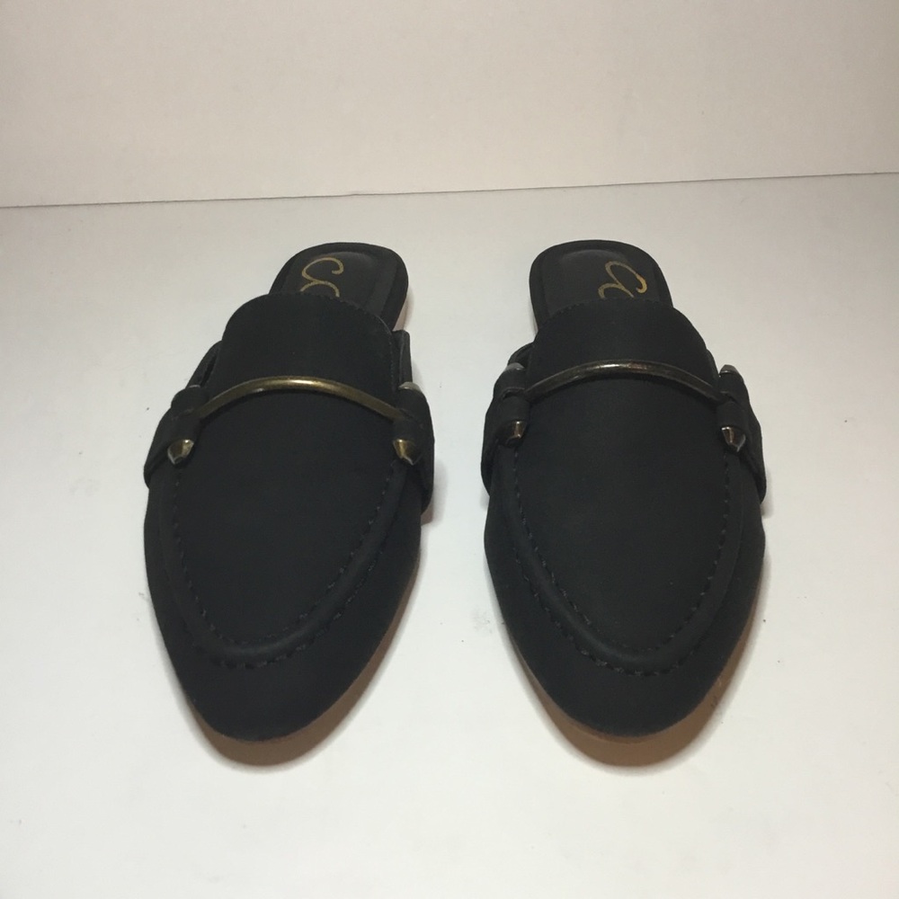CCOCCI Women’s Black Slip-On Loafers Size 5.5 NIB - Picture 2 of 6